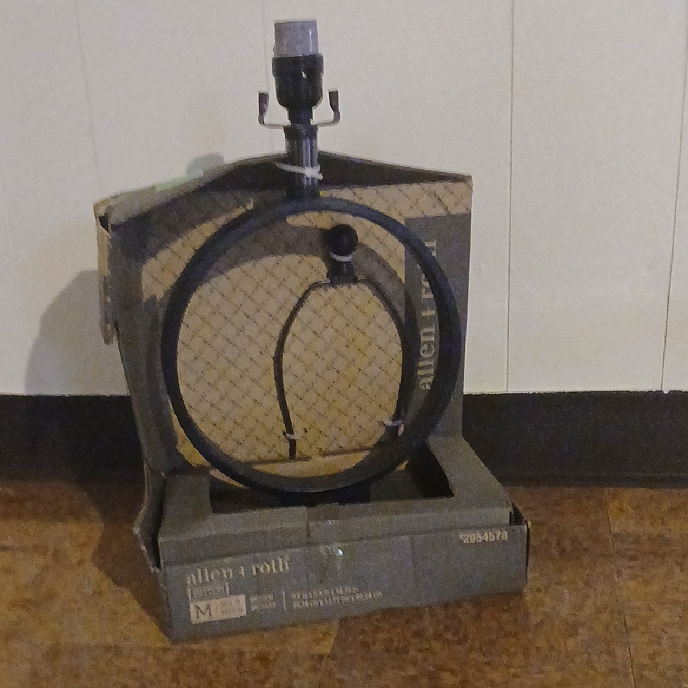 Allen + Roth Black Lamp Kit